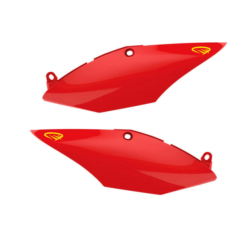 Cycra 18-21 Honda CRF250R Side Number Panels - Red Plastics Cycra