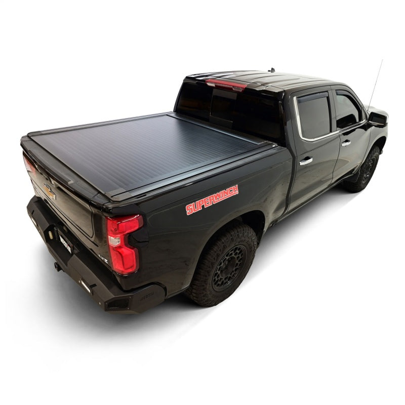 Westin 19-26 Chev/GMC Silverado/Sierra 1500 5ft 8in Bed Electric Retractable Tonneau Cover - Black Tonneau Covers - Retractable Westin