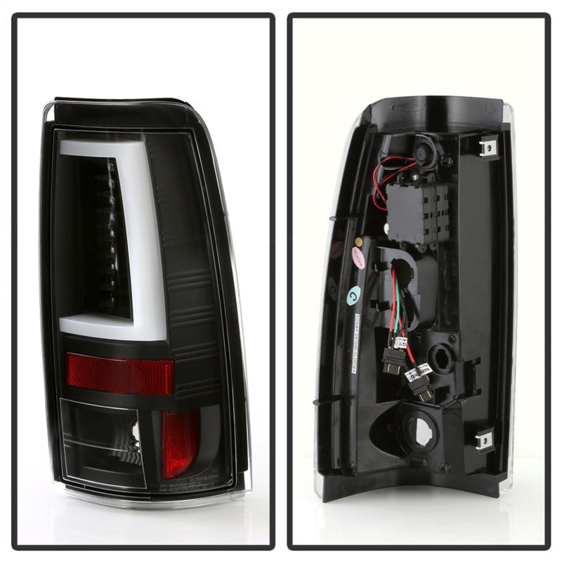 Spyder 03-06 Chevy Silverado - (Does Not Fit Stepside) LED Tail Lights - All Black ALT-YD-CS03V2-LED Tail Lights SPYDER