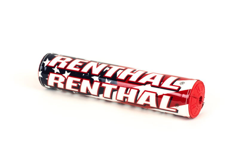 Renthal SX Pad 10 in. - USA Flag Red/ White/ Blue Bar Pads Renthal