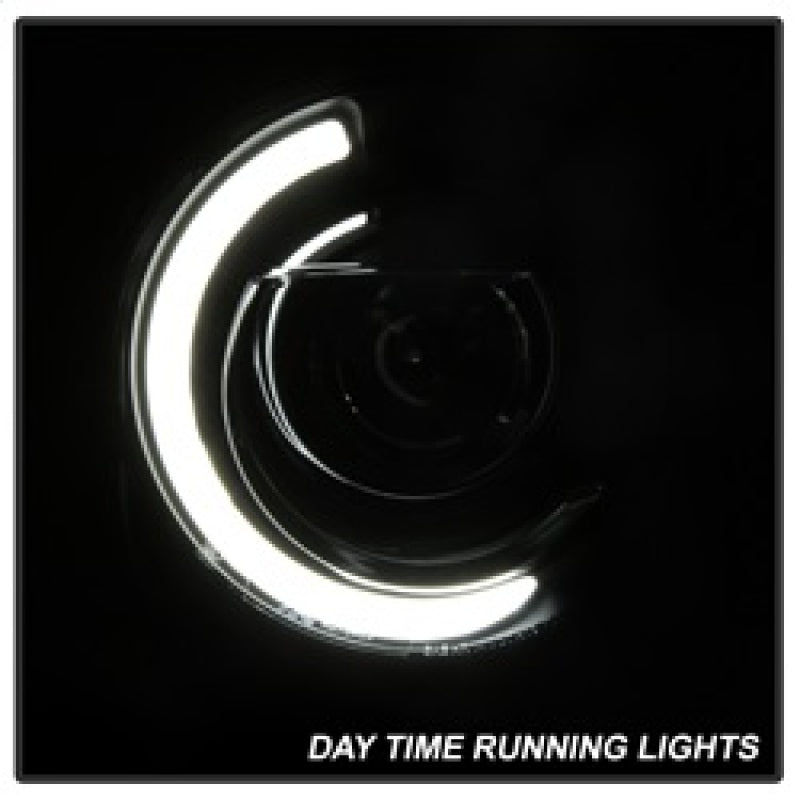 xTune 15-17 Jeep Renegade Light Bar DRL Projector Headlights -Black (PRO-JH-JREN-LBDRL-BK) Headlights SPYDER