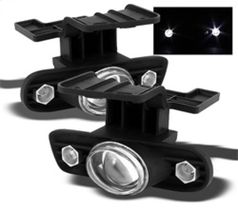 Spyder Chevy Silverado 99-02/ Suburban 00-06 Halo Projector Fog Lights w/swch Clear FL-P-CS99-HL Fog Lights SPYDER