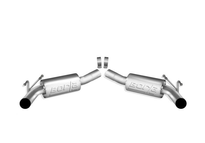 Borla 2010 Camaro 6.2L ATAK Exhaust System w/o Tips works With Factory Ground Effects Package (rear Catback Borla