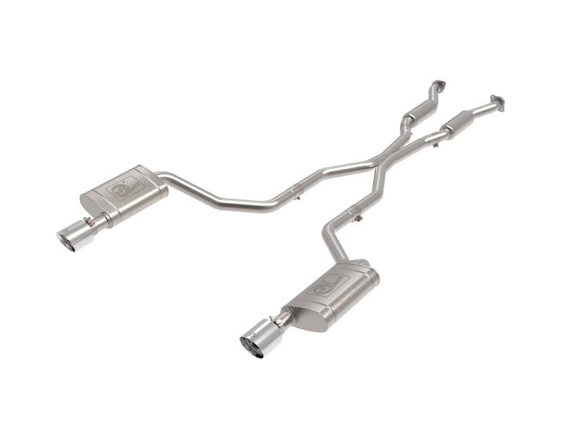 aFe 11-21 Dodge Durango V6-3.6L/V8-5.7L MACH Force-Xp 304 SS Cat-Back Exhaust System w/ Polished Tip Axle Back aFe