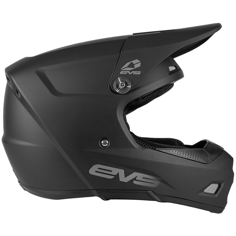 EVS T3 Solid Helmet Matte Black Youth - Small Helmets and Accessories EVS