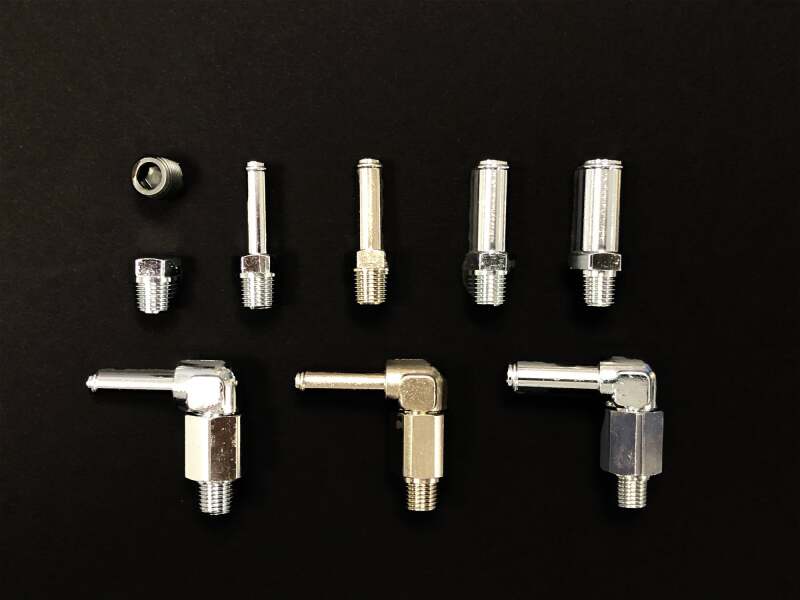 GReddy OPTIONAL 1/8BSP MALE to 3AN MALE, ALUM. FITTING Oil Coolers GReddy