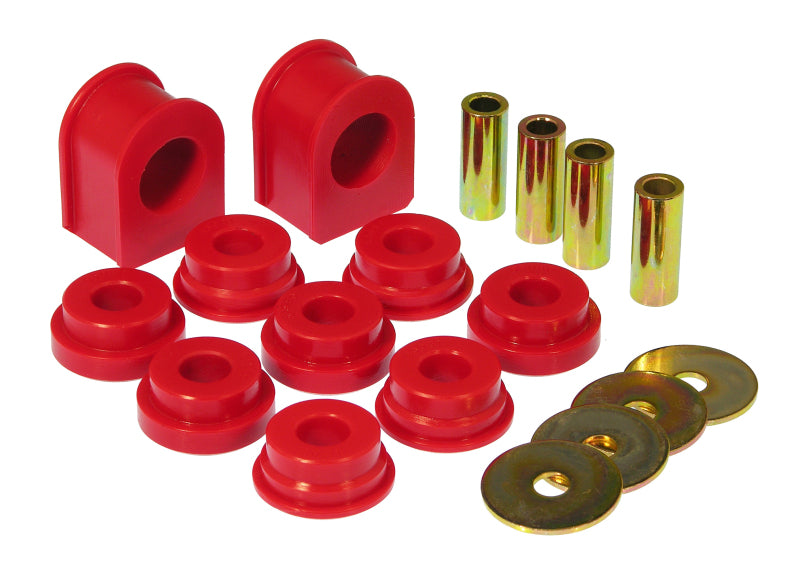 Prothane 4/99-04 Ford F250 SD 4wd Front Sway Bar Bushings - 32mm - Red Sway Bar Bushings Prothane