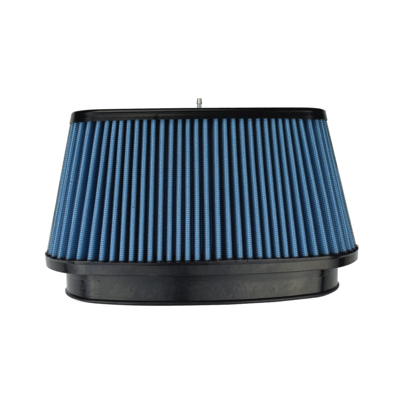 Injen NanoWeb Dry Air Filter 8.725x3.940 Oval neck/ 10.375x5.590 Base / 6.30 Tall w/Barb Fit Air Filters - Drop In Injen