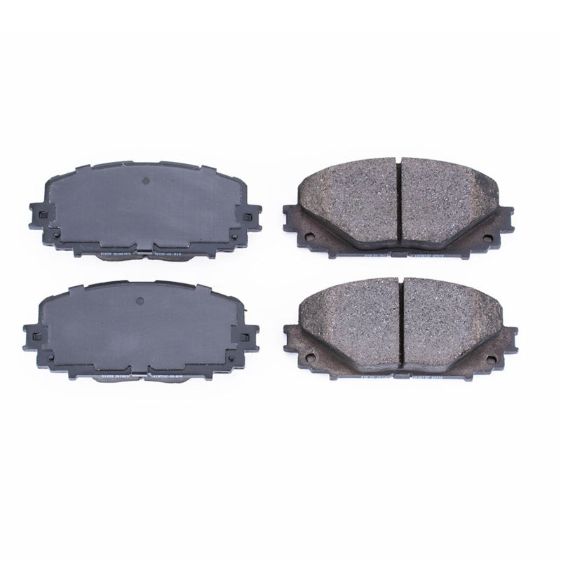 Power Stop 12-18 Toyota Yaris Front Z16 Evolution Ceramic Brake Pads Brake Pads - OE PowerStop