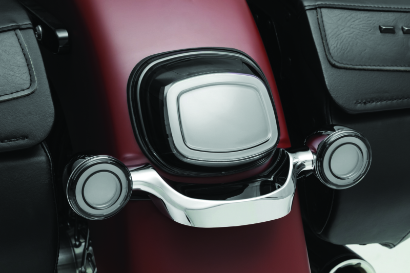 Kuryakyn Tracer LED Taillight Smoke Lens Without License Light Brackets Kuryakyn