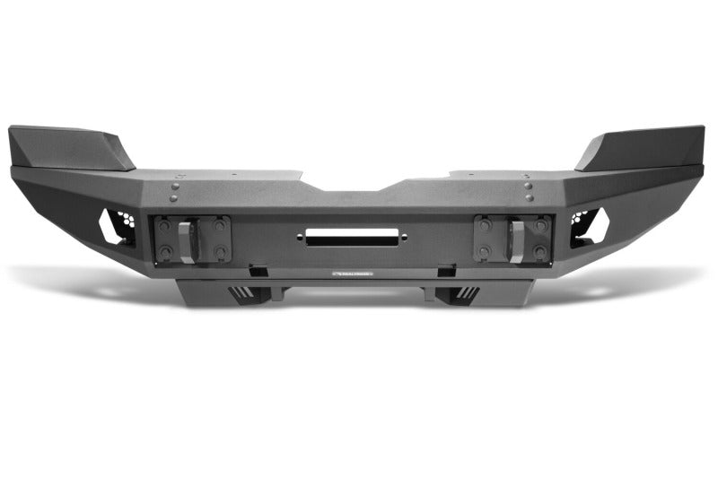 Go Rhino 18-26 Jeep Wrangler JL/JLU (Excl. LED Fog Lights) Trailline Front Bumper - Tex. Blk Bumpers - Steel Go Rhino
