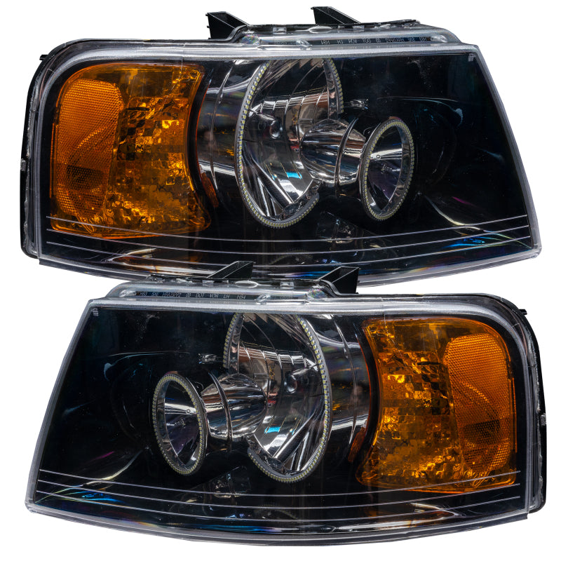 Oracle 03-06 Ford Expedition SMD HL - Black - ColorSHIFT w/o Controller Headlights ORACLE Lighting