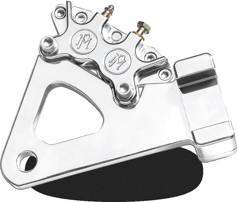 Performance Machine Rear 4 Pstn Clpr and Bracket - Chrome Brake Kits - OE Performance Machine