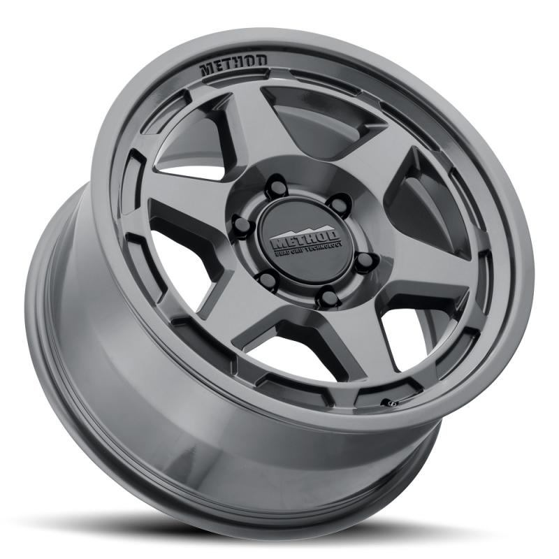 Method MR708 18x9 / 40mm Offset / 6x5.5 / 95.25mm CB - Gloss Titanium Wheels - Cast Method Wheels