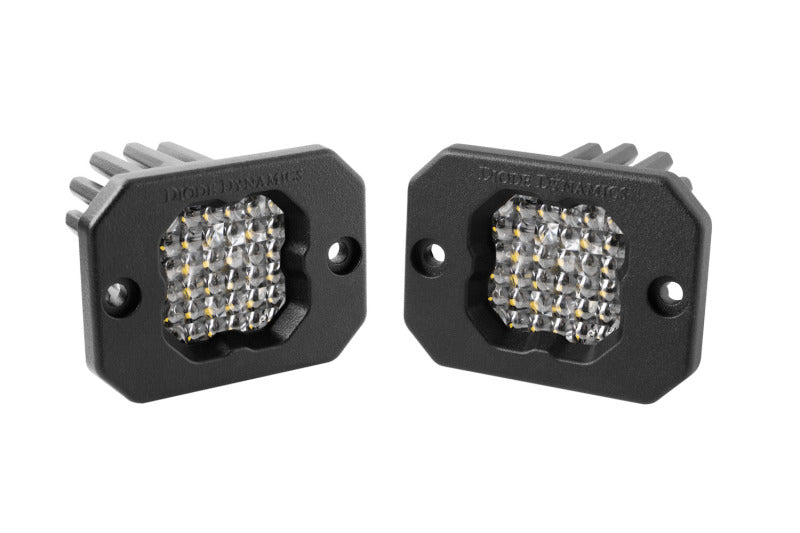 Diode Dynamics Stage Series C1 LED Pod Sport - White Flood Flush RBL (Pair) Light Accessories and Wiring Diode Dynamics