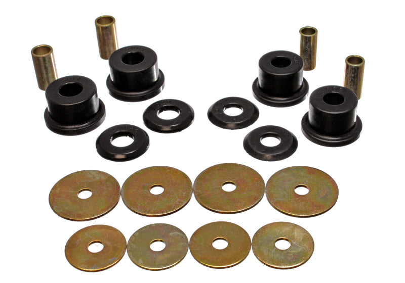 Energy Suspension 90-94 Mitsubishi Eclipse AWD Black Sub-Frame Bushing Set Bushing Kits Energy Suspension
