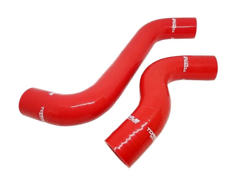 Torque Solution 2015+ Subaru WRX / 2014+ Forester XT Silicone Radiator Hose Kit - Red Radiator Hoses Torque Solution