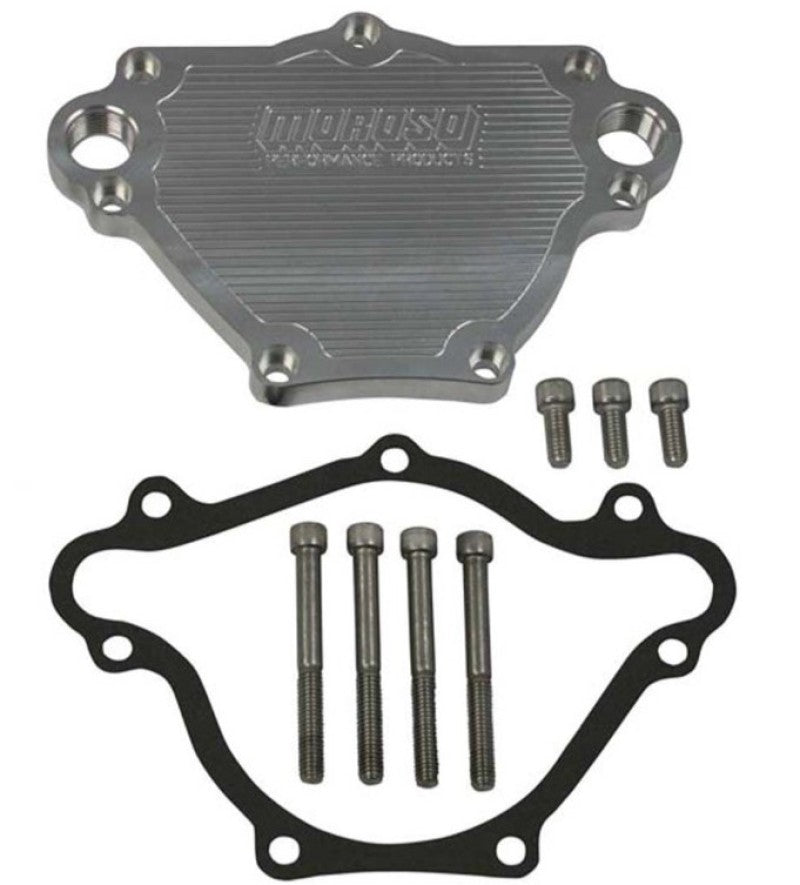 Moroso Chrysler 273-360 Remote Water Pump Adapter Kit (Requires Two -12An Male Fittings) Fittings Moroso