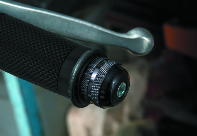 BikeMaster Anti Vibration Bar Ends - Black Handlebars BikeMaster