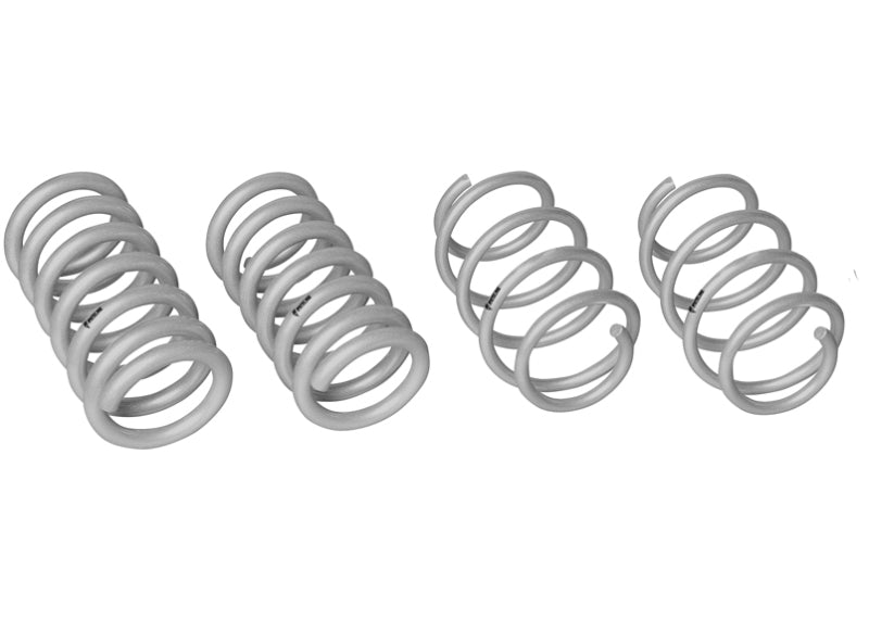 Whiteline 15-20 Ford Mustang Lowered Front & Rear Coil Springs Spring Insulators Whiteline