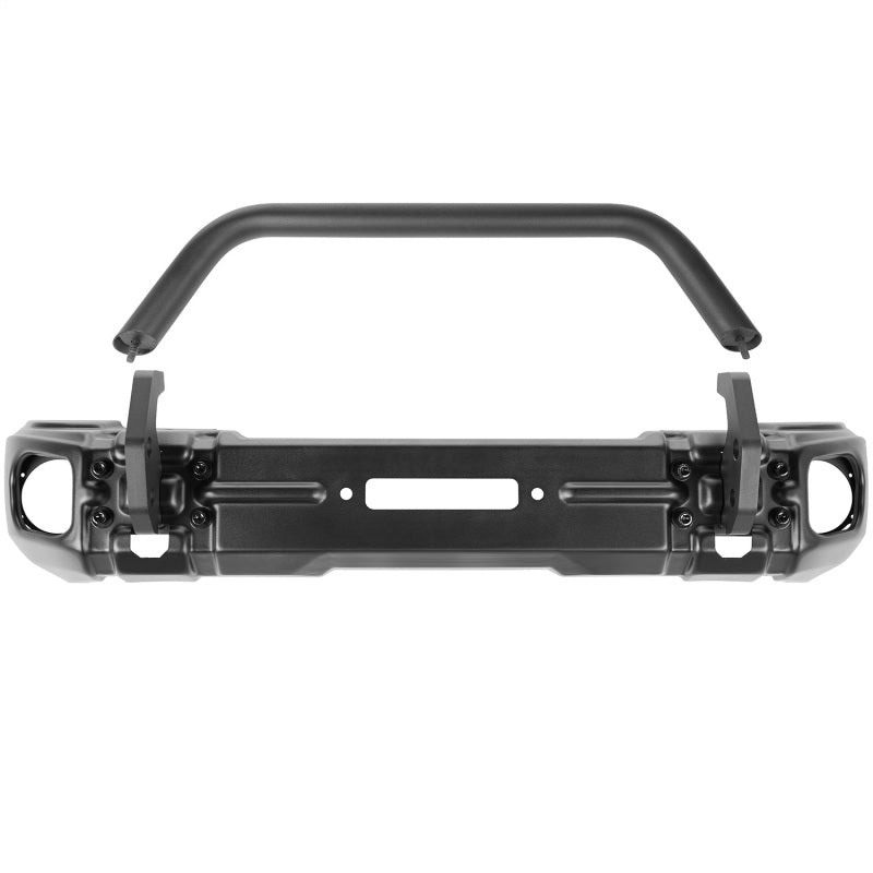Rugged Ridge Arcus Front Bumper Set W/ Overrider 2018 Jeep Wrangler JK Bumpers - Steel Rugged Ridge