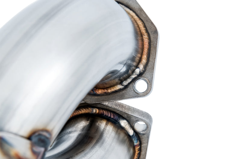 AWE Tuning Audi B9 S4 Track Edition Exhaust - Non-Resonated (Silver 102mm Tips) Catback AWE Tuning