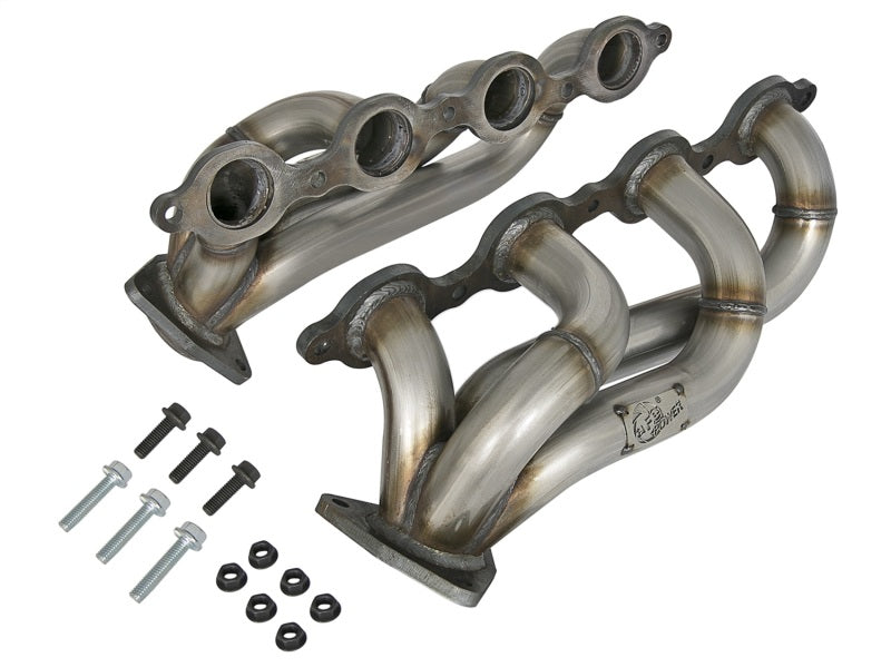aFe Twisted Steel Headers 14-15 GM Silverado/Sierra 1500 V8 5.3L6.2L Headers & Manifolds aFe