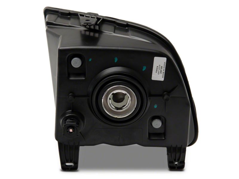 Raxiom 05-09 Ford Mustang Axial Series OEM Style Rep Headlights- Chrome Housing- Smoked Lens Headlights Raxiom