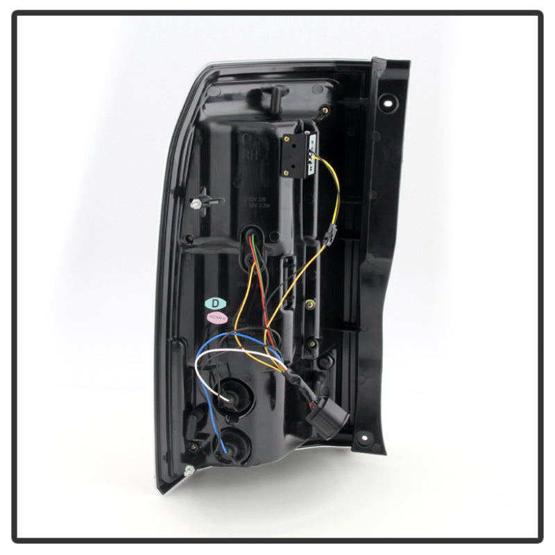 Spyder Land Rover Discovery 3 LR3 05-09 Light Bar LED Tail Lights Black ALT-YD-LRD05-LED-BK Tail Lights SPYDER