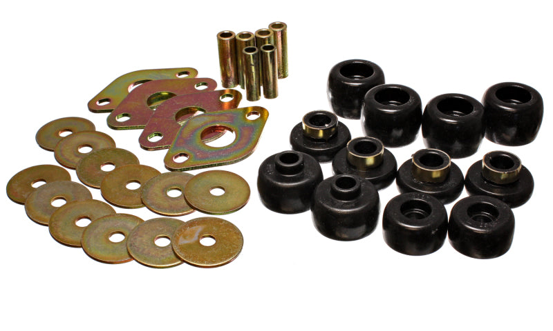 Energy Suspension 93-98 Toyota T100 Black Body Cab Mount Set Bushing Kits Energy Suspension