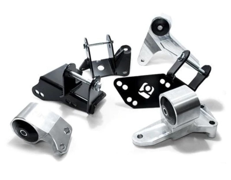 Innovative 96-00 Civic K-Series Silver Aluminum Mounts 75A Bushings (EG/DC Subframe) Engine Mounts Innovative Mounts