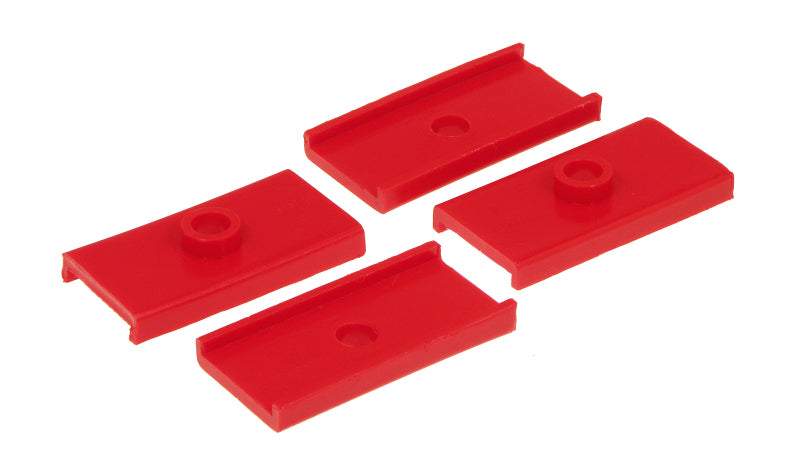 Prothane MG Leaf Spring Pad Kit - Red Bushing Kits Prothane