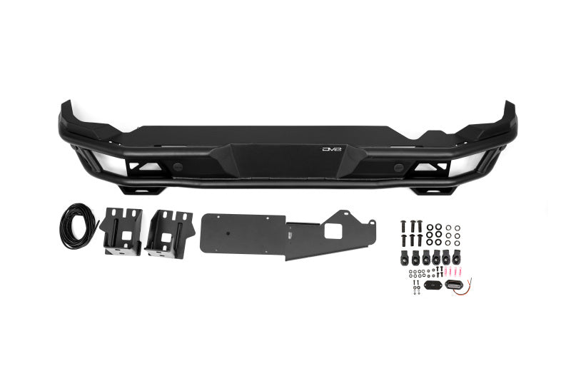 DV8 Offroad 2021-2025 Ford Bronco Rear Tube Bumper Bumpers - Steel DV8 Offroad