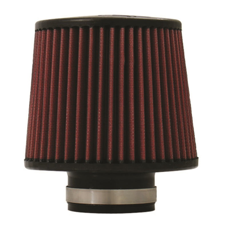 Injen High Performance Air Filter - 2.50 Black Filter 6 Base / 5 Tall / 5 Top Air Filters - Drop In Injen