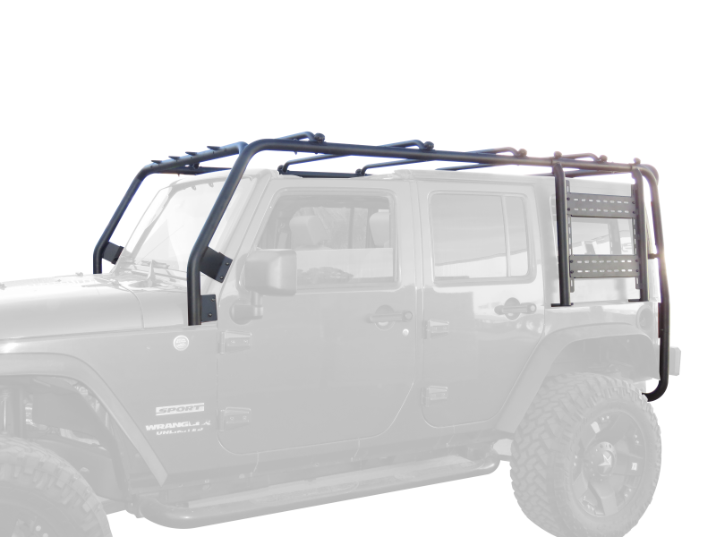Body Armor 4x4 07-18 Jeep Wrangler JK 2-Door Cargo Roof Rack Roof Rack Body Armor 4x4