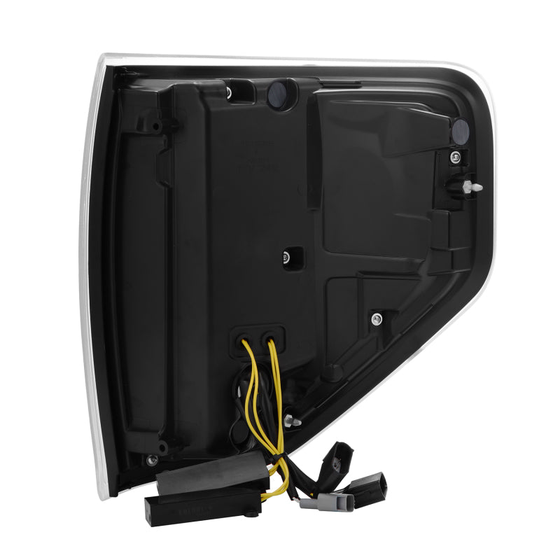 AlphaRex 09-14 Ford F150 LUXX LED Taillights - Black Housing Tail Lights AlphaRex