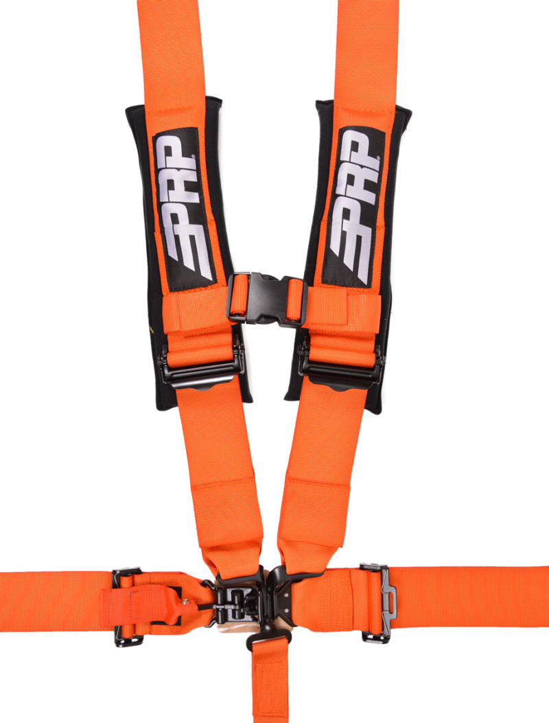 PRP 5.3 Harness- Orange Seat Belts & Harnesses PRP Seats