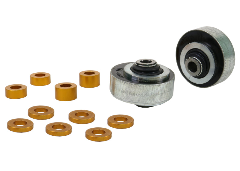 Whiteline 07-14 Subaru WRX STI Sedan/Hatch Front Control Arm Lower Inner Rear Bushing Kit Bushing Kits Whiteline
