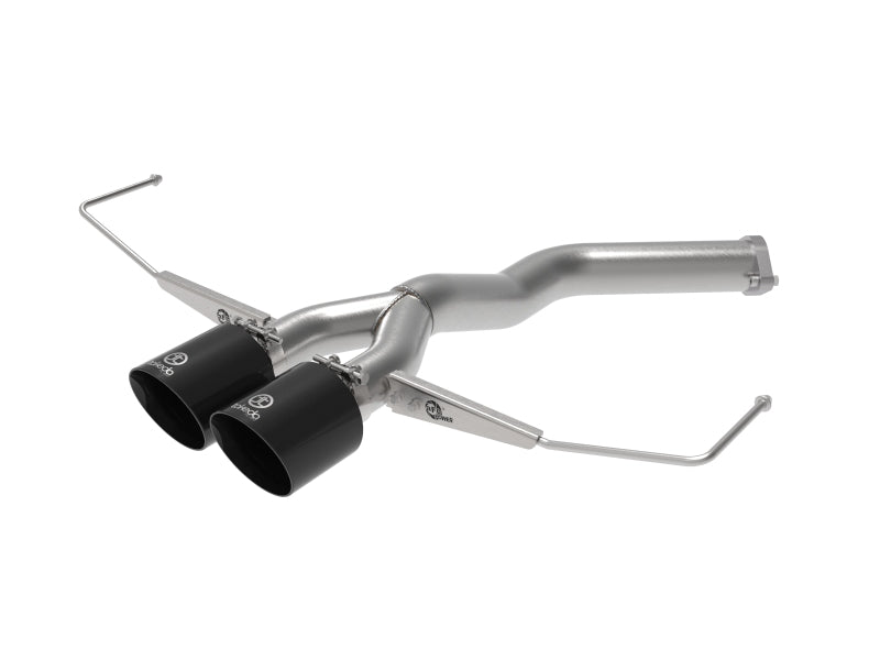 aFe Takeda 3in-2.5in 304 SS Axle-Back Exhaust w/ Black Tip 19-20 Hyundai Veloster I4-1.6L(t) Axle Back aFe