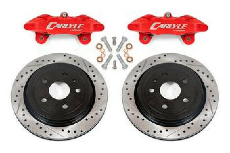 BMR 14-19 Chevrolet Corvette Brake Kit For 15in Conversion Drilled And Slotted Rotors/Red Calipers Brake Master Cylinder BMR Suspension