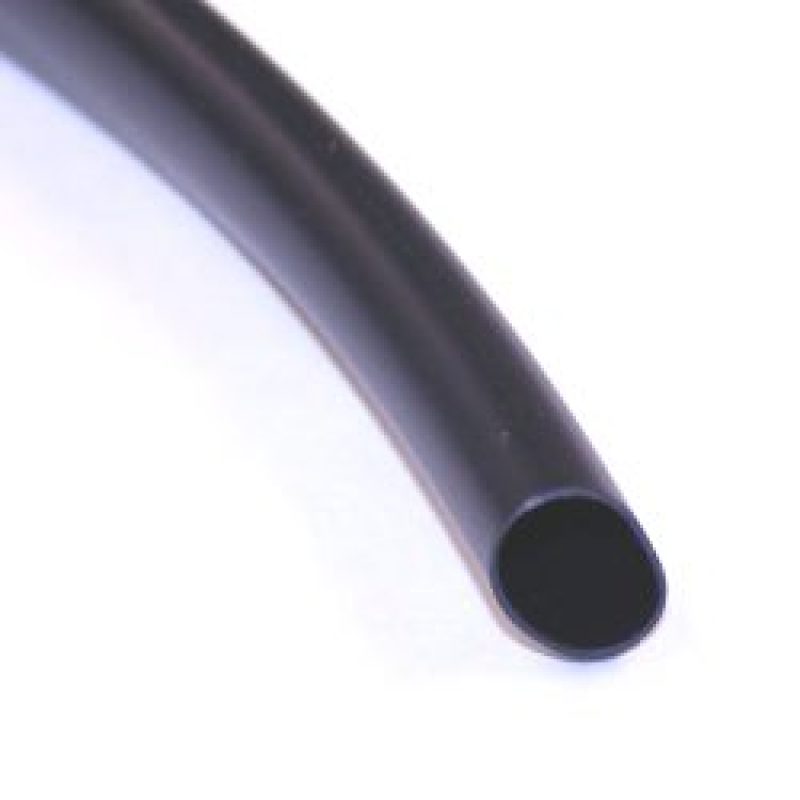 NAMZ Extruded PVC Tubing Black Wire Loom (1/2in.) - 8ft. Section Wire Loom NAMZ