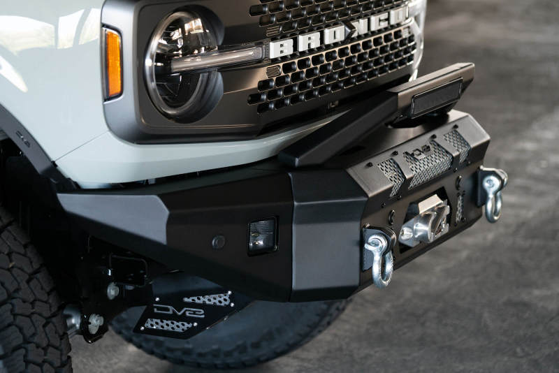 DV8 Offroad Bull Bar Add-On For DV8 Ford Bronco Bumpers - Fits 13in Elite Series Light Bar Bumpers - Steel DV8 Offroad