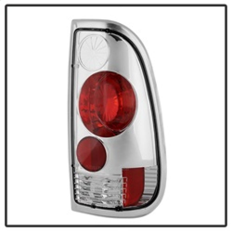Spyder Ford F150 side 97-03/F250/350/450/550 Super Duty 99-07 Euro Tail Lights Chrm ALT-YD-FF15097-C Tail Lights SPYDER