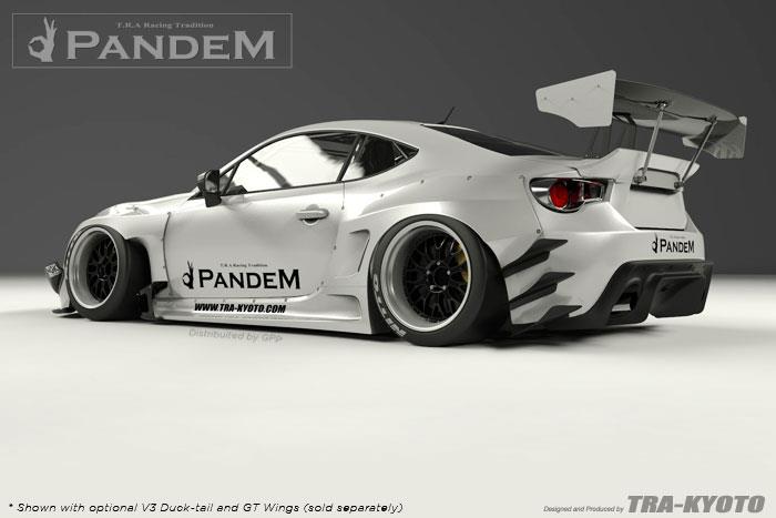 GReddy Scion FR-S Pandem Wide Body V3 Front Fenders Fenders GReddy