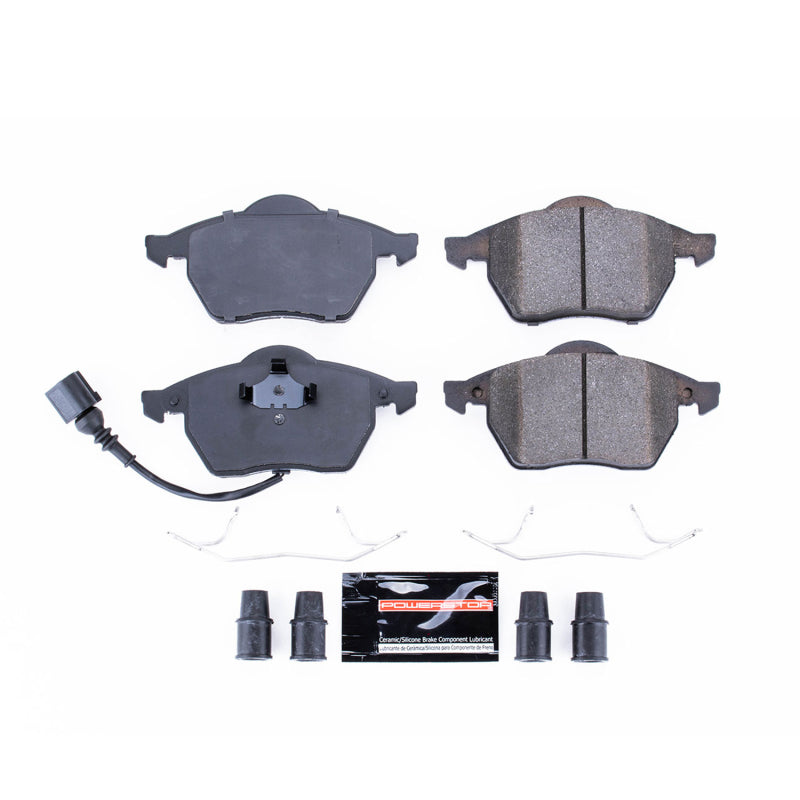 Power Stop 00-06 Audi TT Front Z23 Evolution Sport Brake Pads w/Hardware Brake Pads - Performance PowerStop