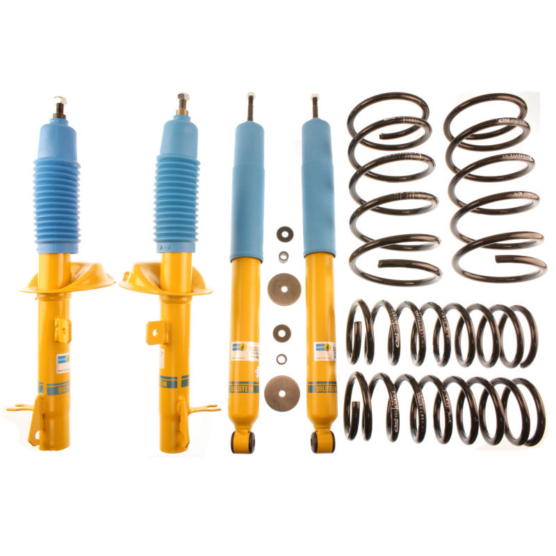 Bilstein B12 2000 Ford Focus LX Front and Rear Suspension Kit Shock & Spring Kits Bilstein