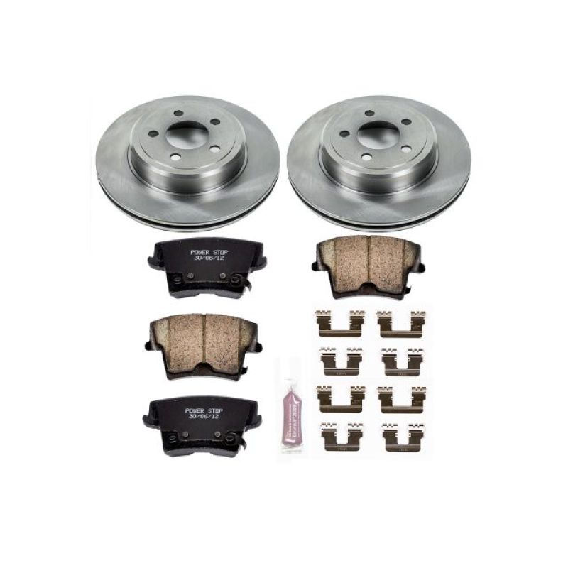 Power Stop 05-19 Chrysler 300 Rear Autospecialty Brake Kit Brake Kits - OE PowerStop