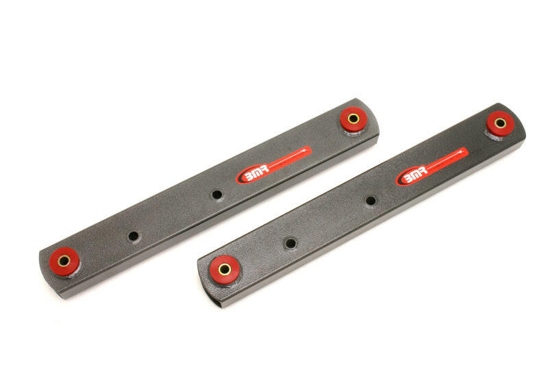 BMR 78-87 G-Body Non-Adj. Boxed Lower Control Arms (Polyurethane) - Black Hammertone Control Arms BMR Suspension
