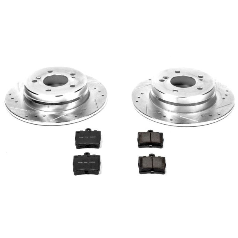 Power Stop 04-08 Chrysler Crossfire Rear Z23 Evolution Sport Brake Kit Brake Kits - Performance D&S PowerStop
