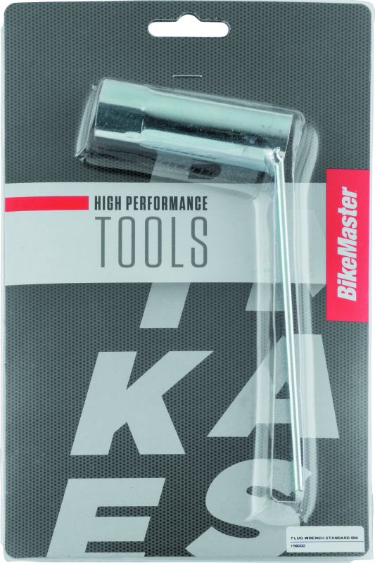 BikeMaster 13/16in Spark Plug Wrench - Standard Profile 6-pt Tools BikeMaster
